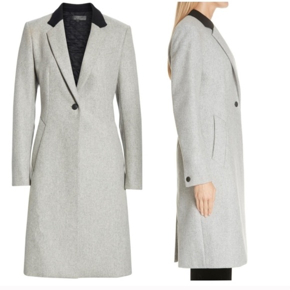 Rag Bone Jackets Coats Nwt Rag Bone Heather Gray Daine Woolblend Coat Poshmark